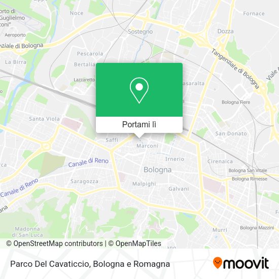 Mappa Parco Del Cavaticcio