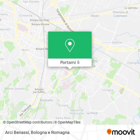 Mappa Arci Benassi