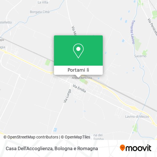 Mappa Casa Dell'Accoglienza