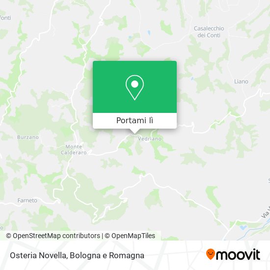 Mappa Osteria Novella