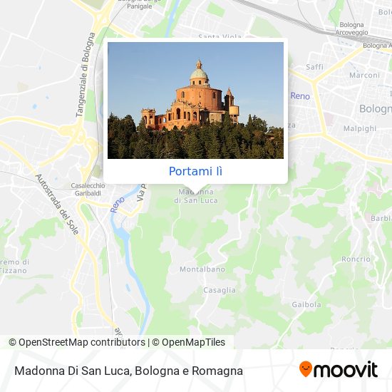 Mappa Madonna Di San Luca