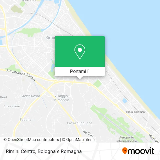 Mappa Rimini Centro