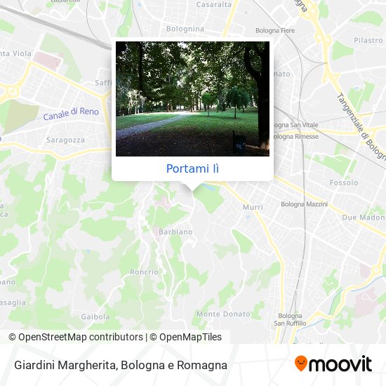Mappa Giardini Margherita