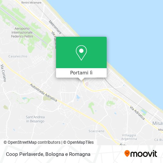 Mappa Coop Perlaverde