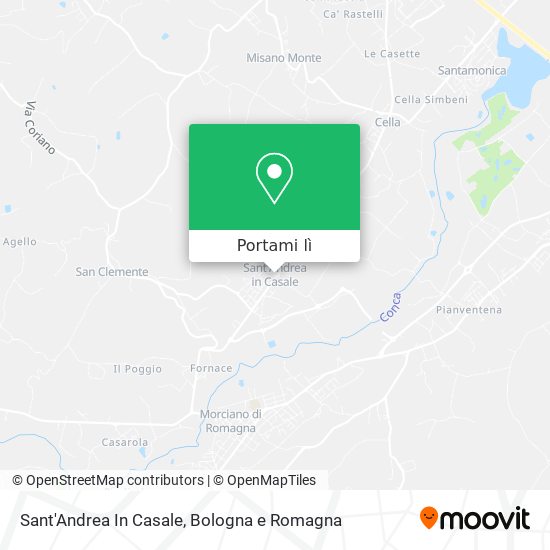 Mappa Sant'Andrea In Casale