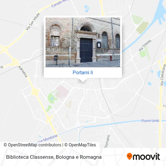 Mappa Biblioteca Classense