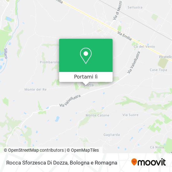 Mappa Rocca Sforzesca Di Dozza