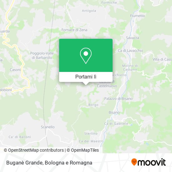 Mappa Buganè Grande