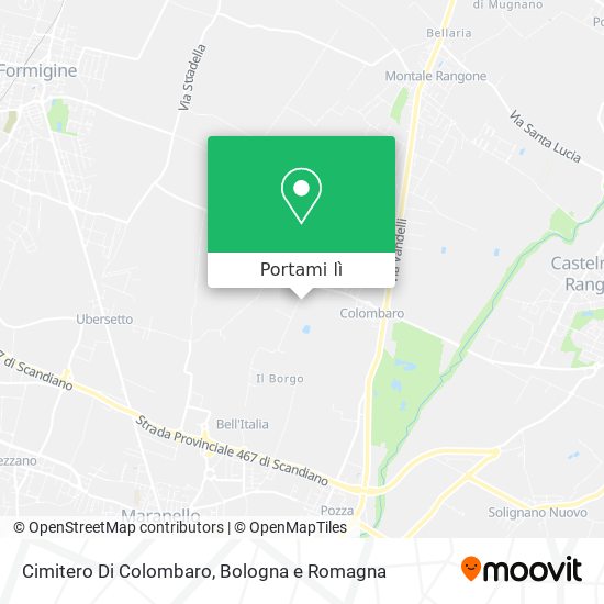 Mappa Cimitero Di Colombaro