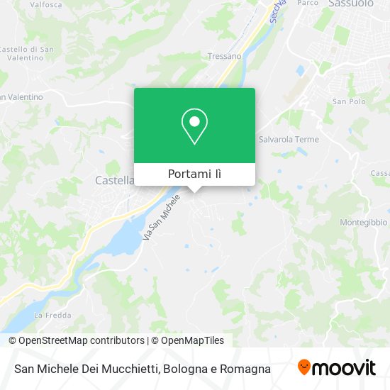 Mappa San Michele Dei Mucchietti