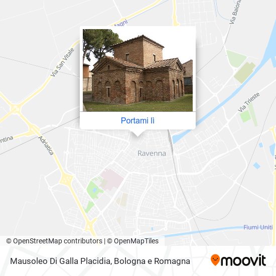 Mappa Mausoleo Di Galla Placidia