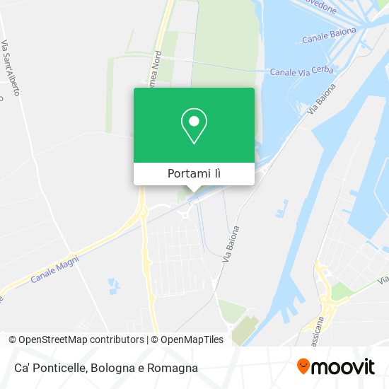 Mappa Ca' Ponticelle