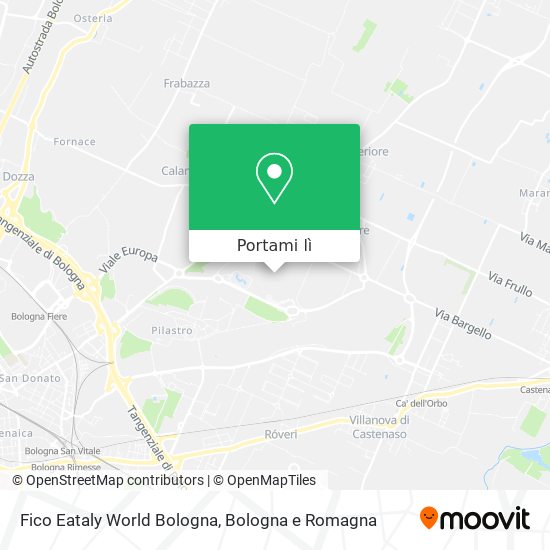 Mappa Fico Eataly World Bologna