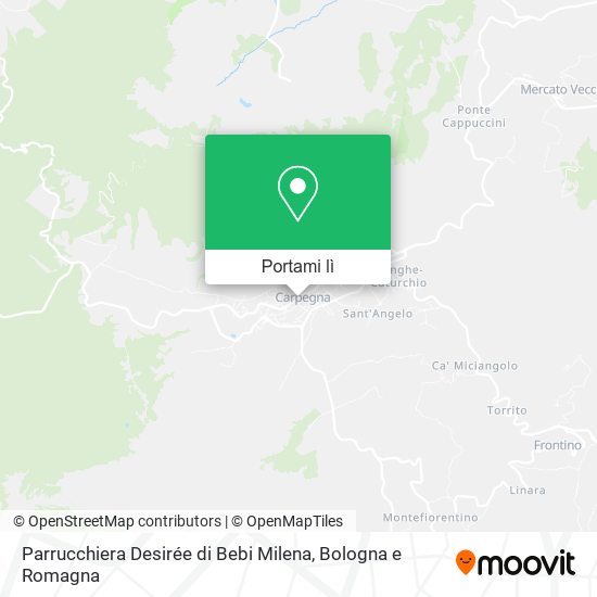 Mappa Parrucchiera Desirée di Bebi Milena
