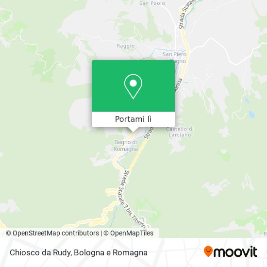 Mappa Chiosco da Rudy