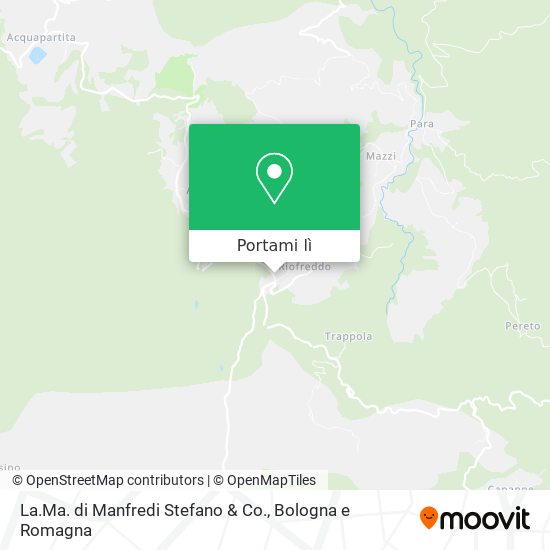 Mappa La.Ma. di Manfredi Stefano & Co.