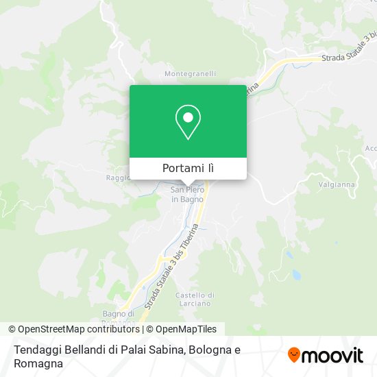 Mappa Tendaggi Bellandi di Palai Sabina
