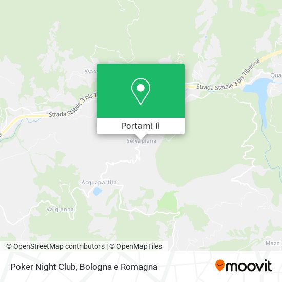 Mappa Poker Night Club