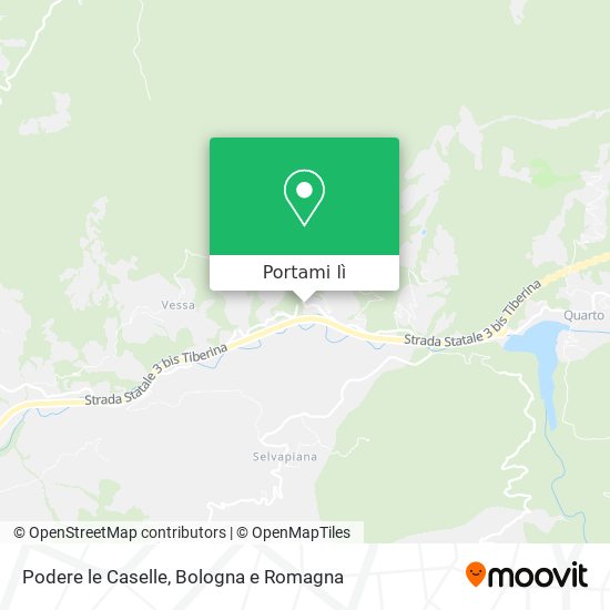 Mappa Podere le Caselle