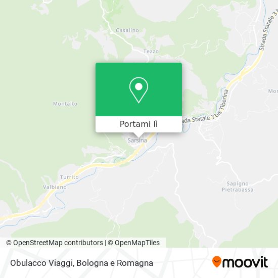 Mappa Obulacco Viaggi