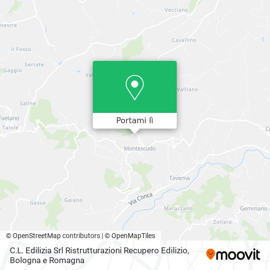 Mappa C.L. Edilizia Srl Ristrutturazioni Recupero Edilizio