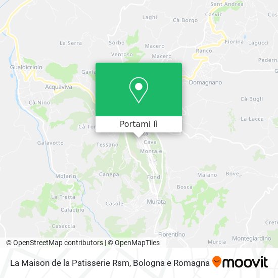 Mappa La Maison de la Patisserie Rsm