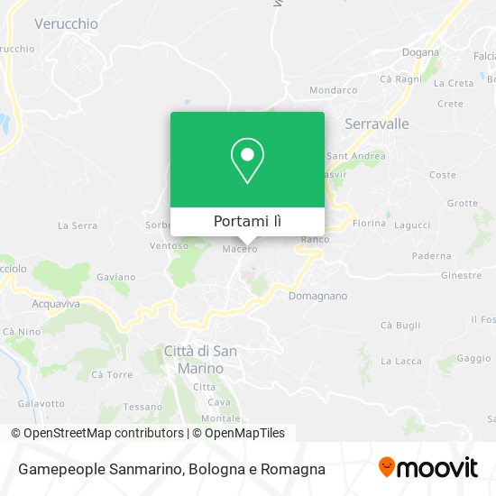 Mappa Gamepeople Sanmarino