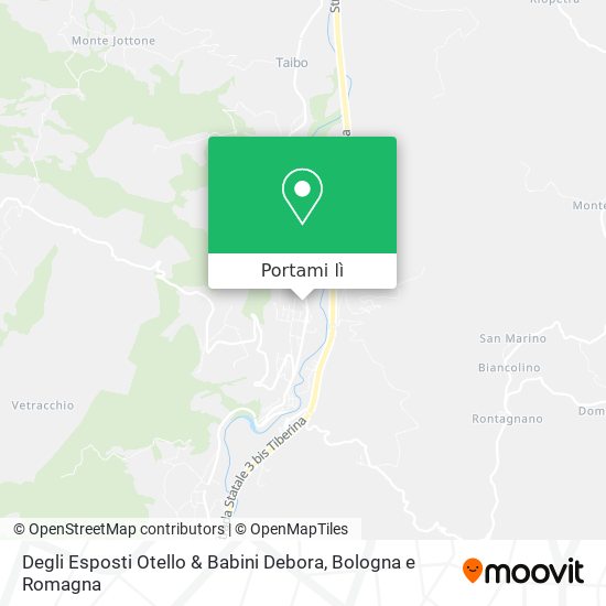 Mappa Degli Esposti Otello & Babini Debora