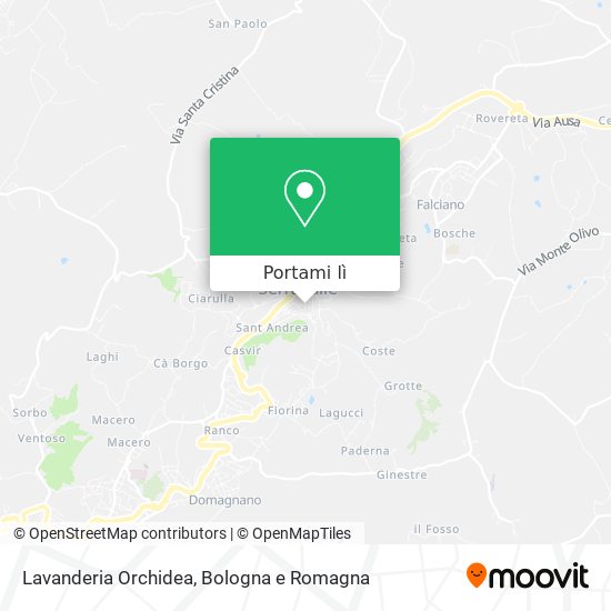 Mappa Lavanderia Orchidea