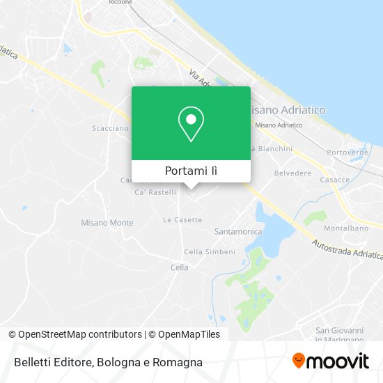 Mappa Belletti Editore