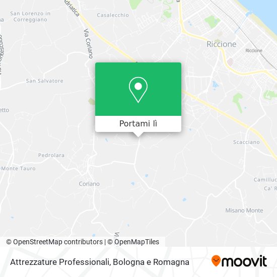 Mappa Attrezzature Professionali