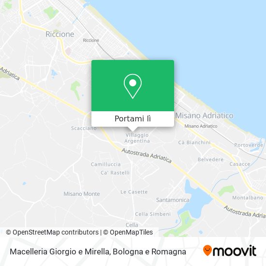 Mappa Macelleria Giorgio e Mirella