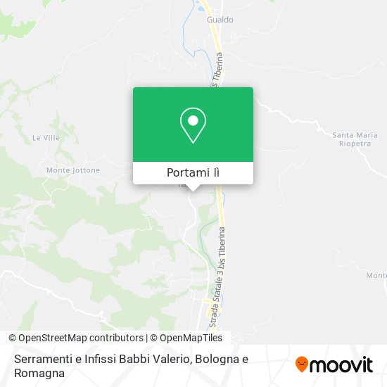 Mappa Serramenti e Infissi Babbi Valerio