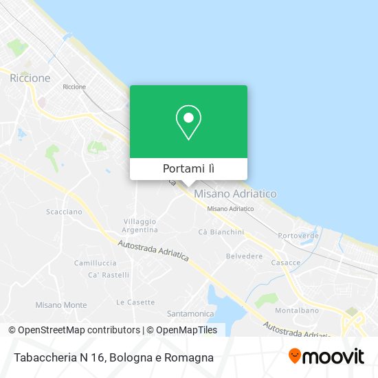 Mappa Tabaccheria N 16