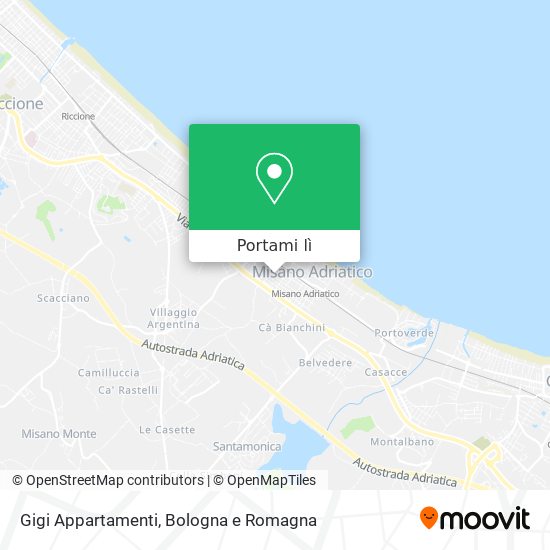 Mappa Gigi Appartamenti