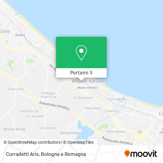 Mappa Corradetti Aris