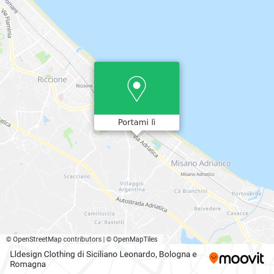 Mappa Lldesign Clothing di Siciliano Leonardo
