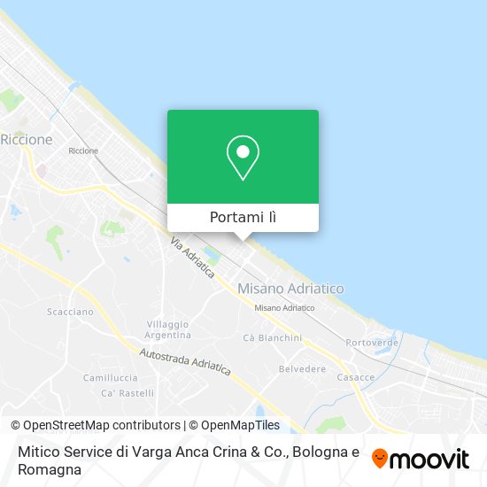 Mappa Mitico Service di Varga Anca Crina & Co.