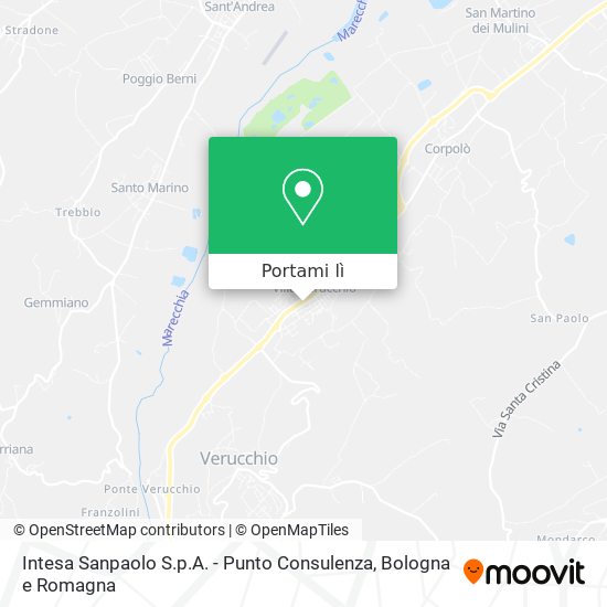 Mappa Intesa Sanpaolo S.p.A. - Punto Consulenza