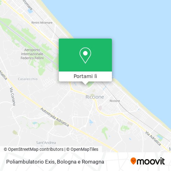 Mappa Poliambulatorio Exis