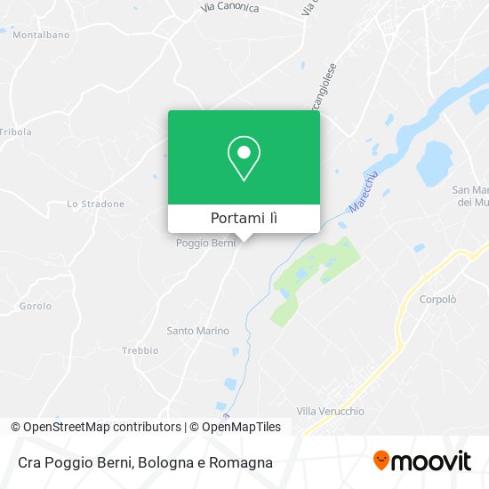 Mappa Cra Poggio Berni