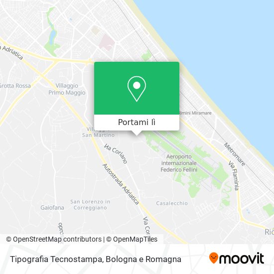 Mappa Tipografia Tecnostampa