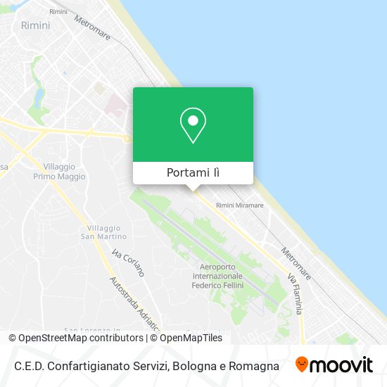 Mappa C.E.D. Confartigianato Servizi