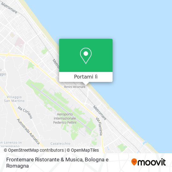 Mappa Frontemare Ristorante & Musica