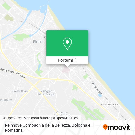 Mappa Reinnove Compagnia della Bellezza