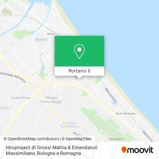 Mappa Idroproject di Grossi Mattia & Emendatori Massimiliano