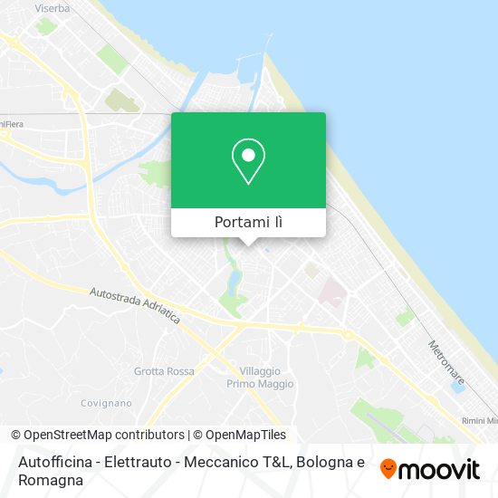Mappa Autofficina - Elettrauto - Meccanico T&L