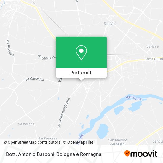 Mappa Dott. Antonio Barboni