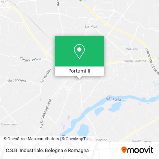 Mappa C.S.B. Industriale