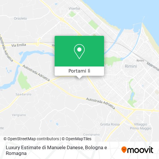 Mappa Luxury Estimate di Manuele Danese